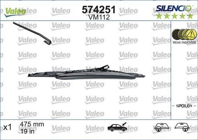 VALEO 574251 Silencio Performance (x1) VM112