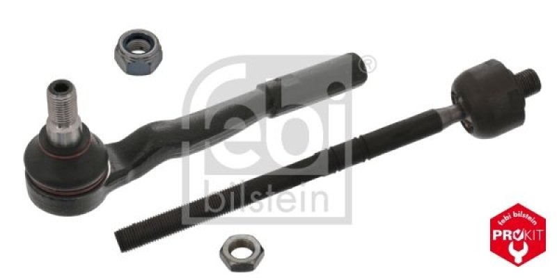 FEBI BILSTEIN 26761 Spurstange mit Endstück und Sicherungsmutter für Mercedes-Benz