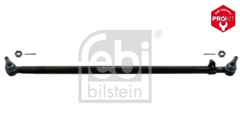 FEBI BILSTEIN 39688 Lenkstange mit Kronenmuttern und Splinten für Mercedes-Benz