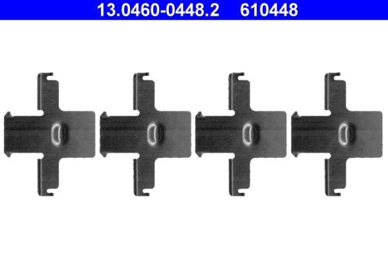ATE 13.0460-0448.2 Belagsatz Zubehör