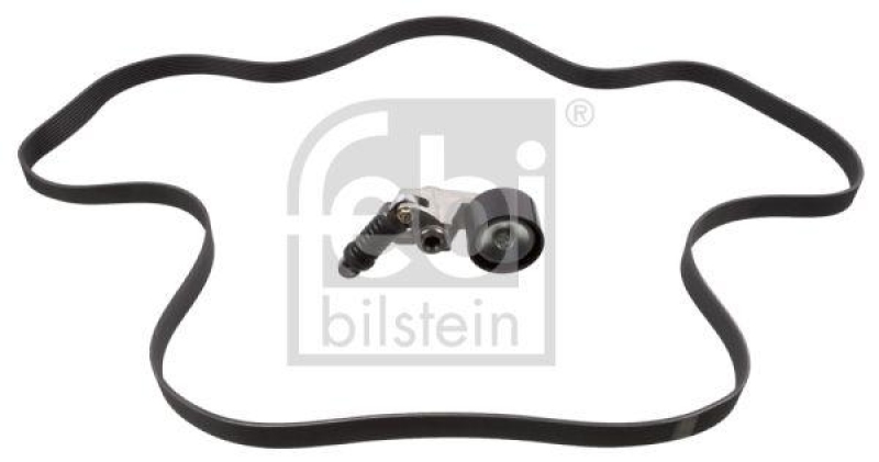 FEBI BILSTEIN 30211 Keilrippenriemensatz mit Riemenspanner für Gebrauchsnr. für Keilrippenriemen