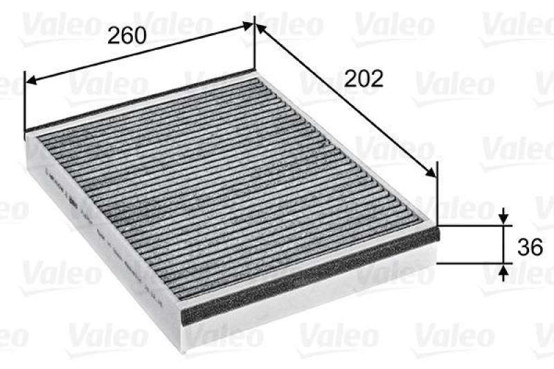 VALEO 715757 Innenraumluftfilter