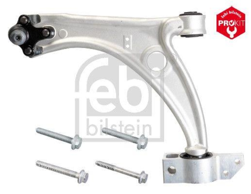 FEBI BILSTEIN 39973 Querlenker mit Lagern, Gelenk, Haltern und Sicherungsmuttern für VW-Audi