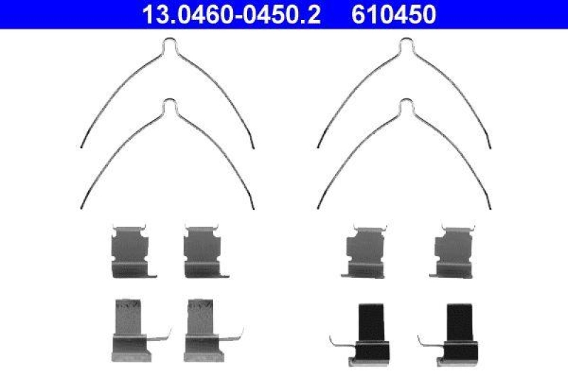 ATE 13.0460-0450.2 Belagsatz Zubehör