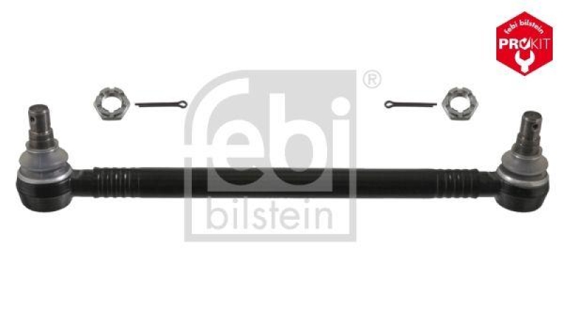 FEBI BILSTEIN 39694 Spurstange mit Kronenmuttern und Splinten f&uuml;r RENAULT (RVI)