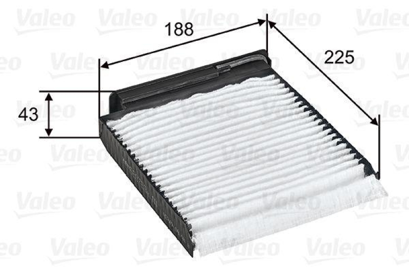 VALEO 698753 Innenraumluftfilter