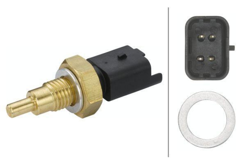 HELLA 6PT 009 309-581 Sensor Kühlmitteltemperatur