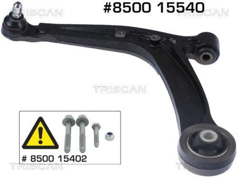 TRISCAN 8500 15540 Querlenker für Fiat 500