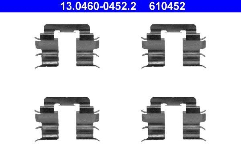 ATE 13.0460-0452.2 Belagsatz Zubehör