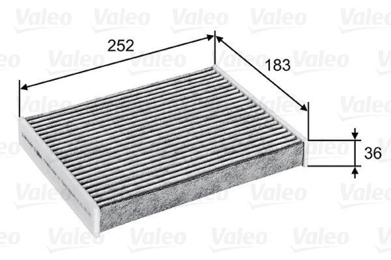 VALEO 715802 Innenraumluftfilter