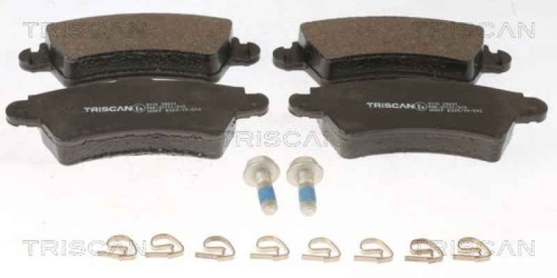 TRISCAN 8110 28031 Bremsbelag Vorne für Peugeot