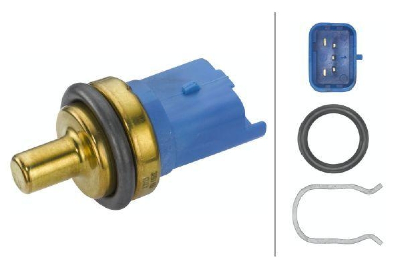 HELLA 6PT 013 113-151 Sensor Kühlmitteltemperatur