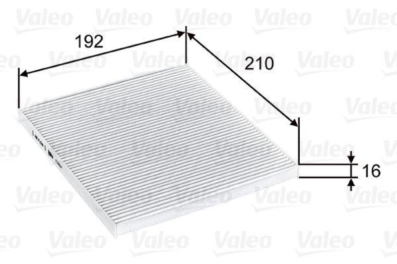 VALEO 715807 Innenraumluftfilter