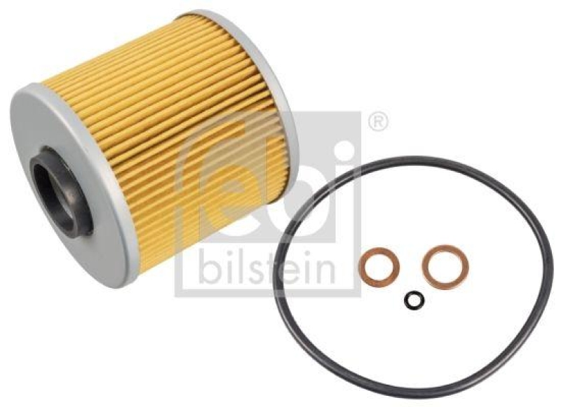 FEBI BILSTEIN 26803 Ölfilter mit Dichtringen für BMW