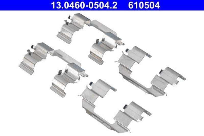 ATE 13.0460-0504.2 Belagsatz Zubehör