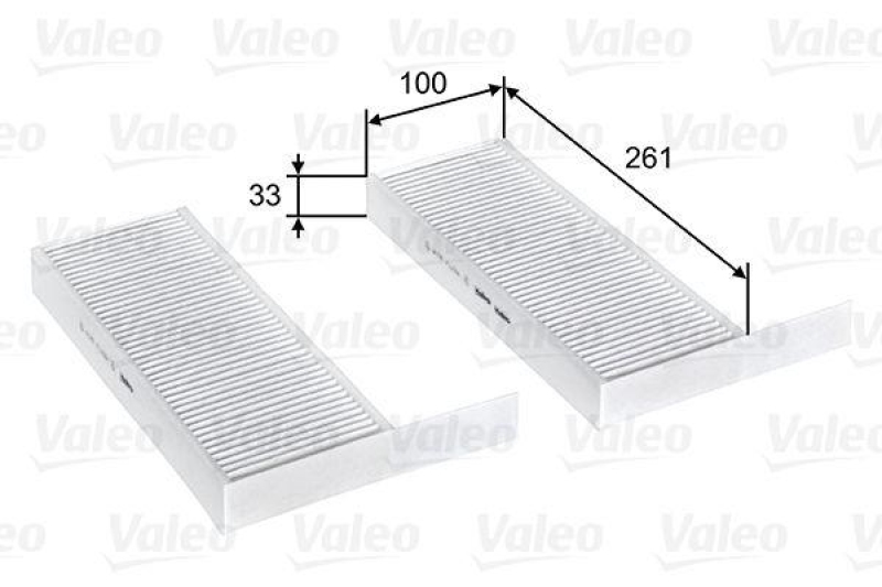 VALEO 715808 Innenraumluftfilter