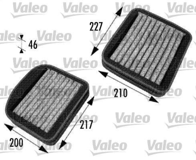 VALEO 698772 Innenraumluftfilter