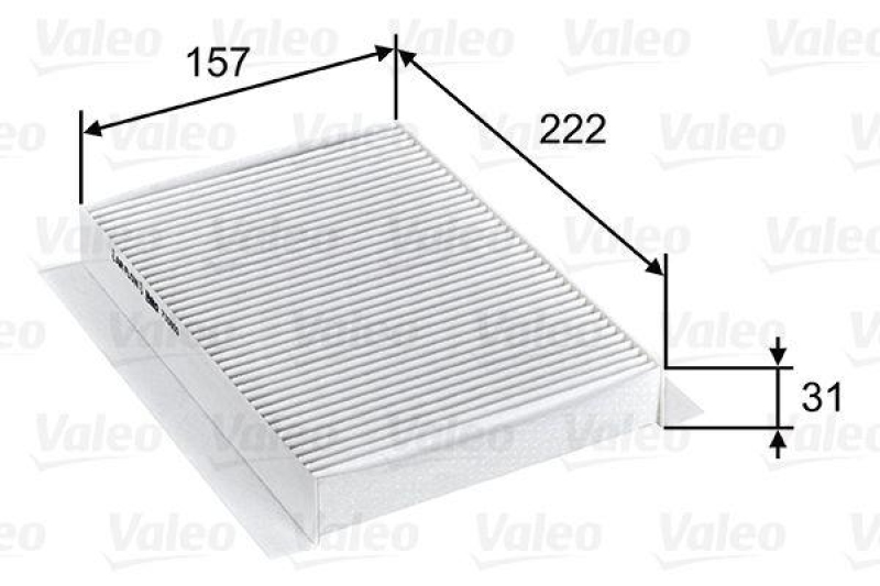 VALEO 715809 Innenraumluftfilter