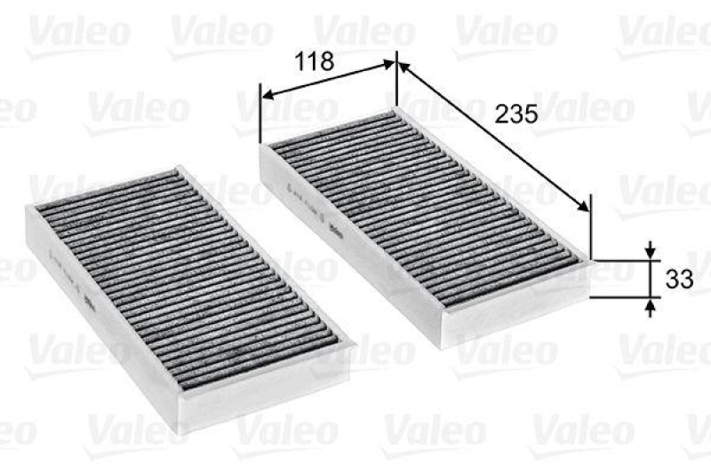 VALEO 715811 Innenraumluftfilter