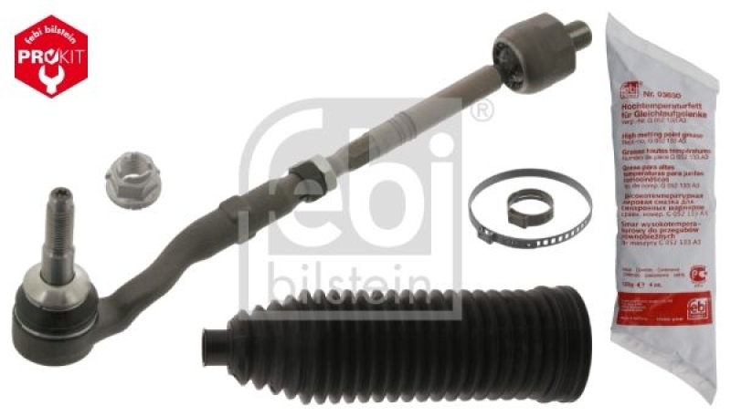 FEBI BILSTEIN 40091 Spurstange mit Lenkmanschettensatz für BMW