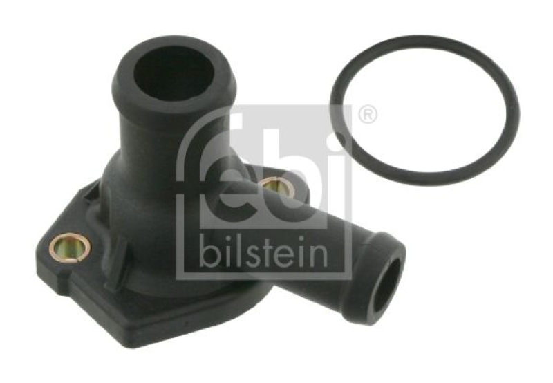 FEBI BILSTEIN 26907 Kühlwasserflansch für Zylinderkopf, mit Dichtung für VW-Audi