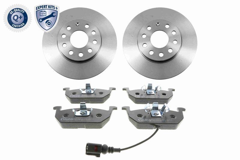 VAICO V10-6742 Bremsensatz, Scheibenbremse Vorderachse für VW