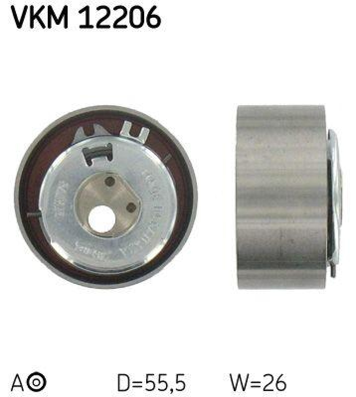 SKF VKM 12206 Spannrolle Zahnriemen