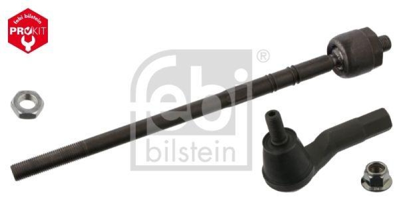 FEBI BILSTEIN 44241 Spurstange mit Sicherungsmutter und Kontermutter für VW-Audi