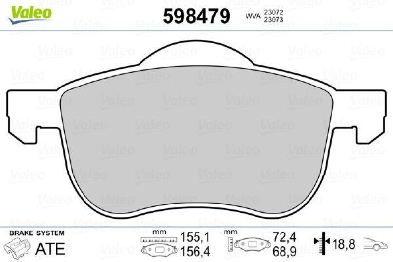 VALEO 598479 SBB-Satz PREMIUM