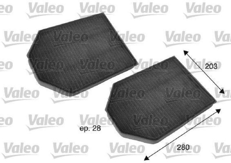 VALEO 698791 Innenraumluftfilter