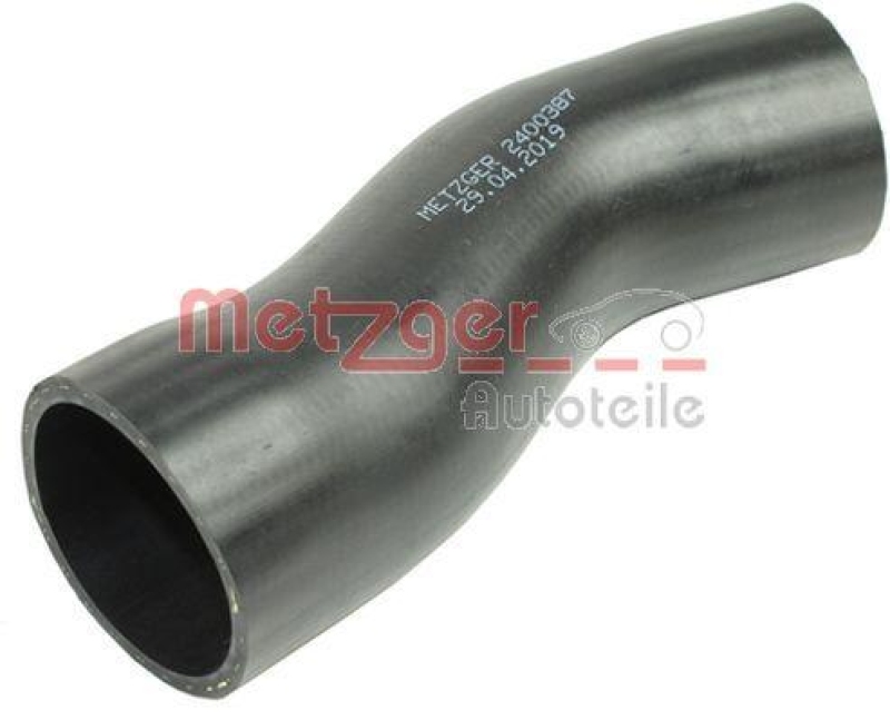 METZGER 2400387 Ladeluftschlauch f&uuml;r CITROEN/FIAT/PEUGEOT