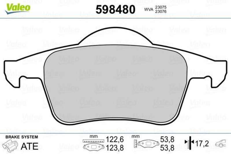 VALEO 598480 SBB-Satz PREMIUM