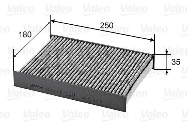 VALEO 715820 Innenraumluftfilter