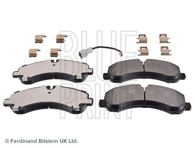 BLUE PRINT ADC44285 Bremsbelagsatz mit Befestigungsmaterial f&uuml;r Mitsubishi FUSO