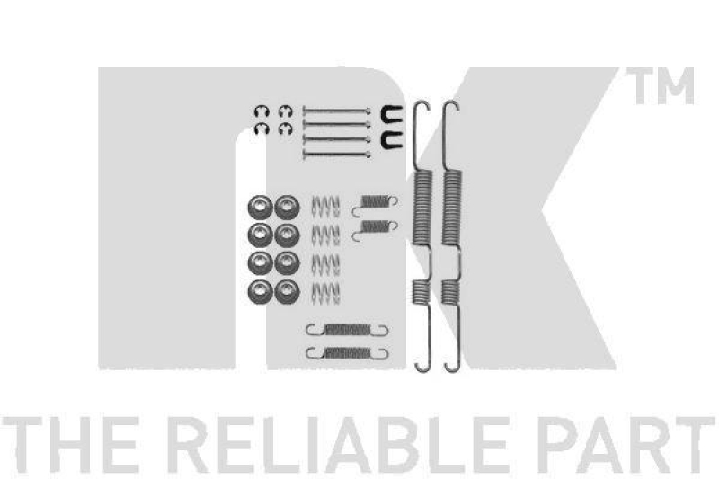 NK 7945730 Zubehörsatz, Bremsbacken für TOYOTA