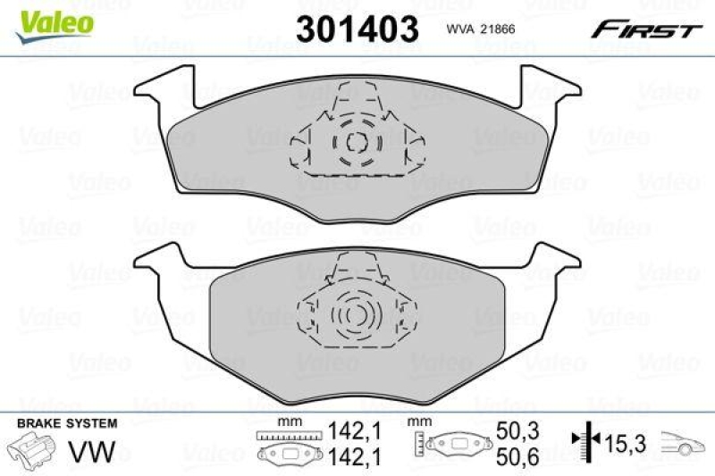 VALEO 301403 SBB-Satz FIRST