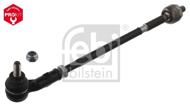 FEBI BILSTEIN 22515 Spurstange mit Endstück und Sicherungsmutter für VW-Audi