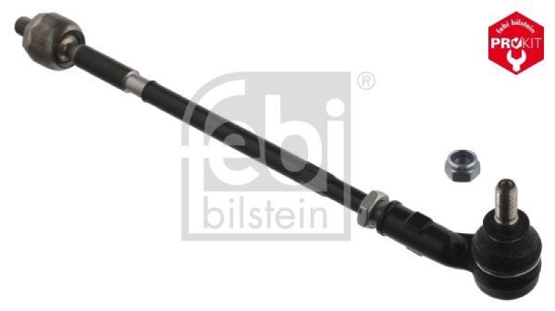 FEBI BILSTEIN 22516 Spurstange mit Endstück und Sicherungsmutter für VW-Audi