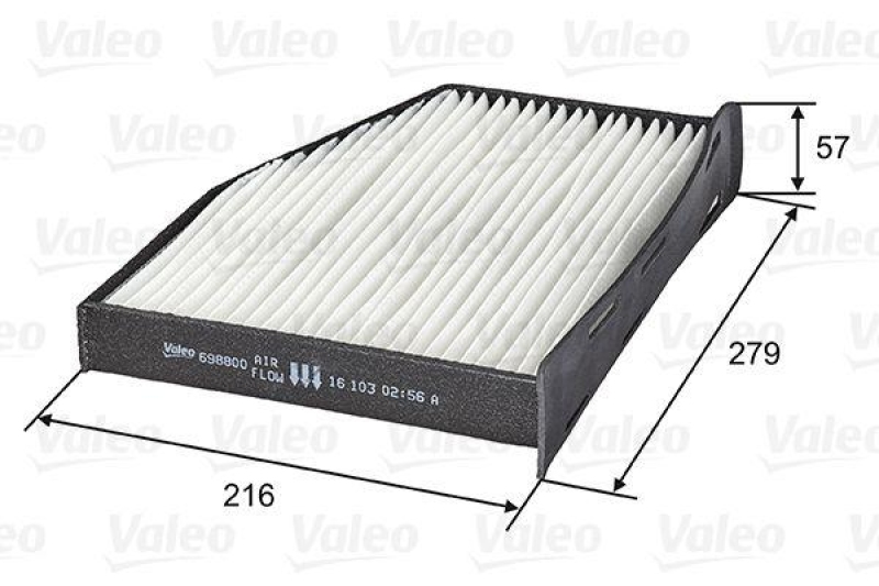 VALEO 698800 Innenraumluftfilter