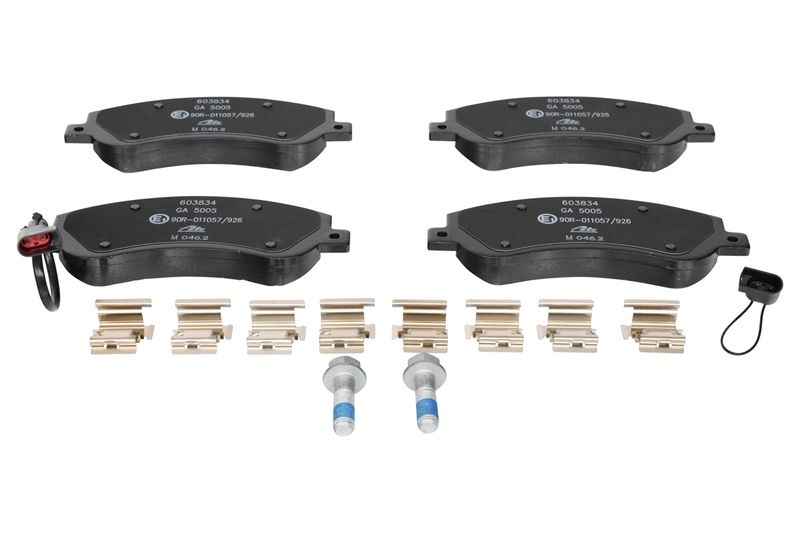 ATE 13.0460-3834.2 Bremsbelagsatz Scheibenbremse für Vorderachse
