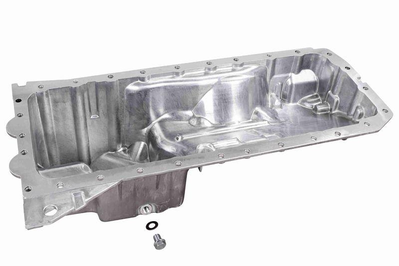 VAICO V20-3795 Ölwanne Aluminium, mit Bohrung für Ölstandsensor für BMW