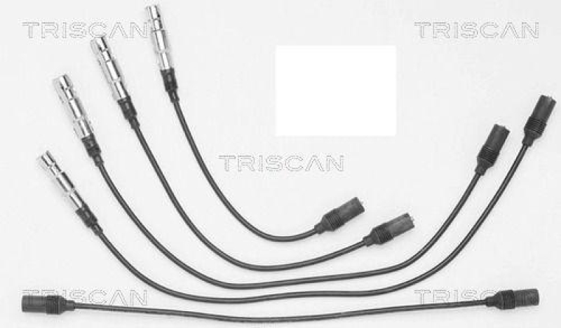 TRISCAN 8860 4100 Zündleitungssatz für Volkswagen Golf Iii, Vento