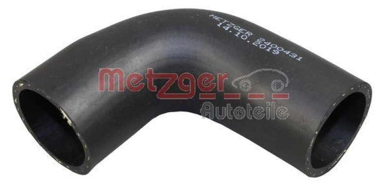 METZGER 2400431 Ladeluftschlauch für SEAT/SKODA/VW