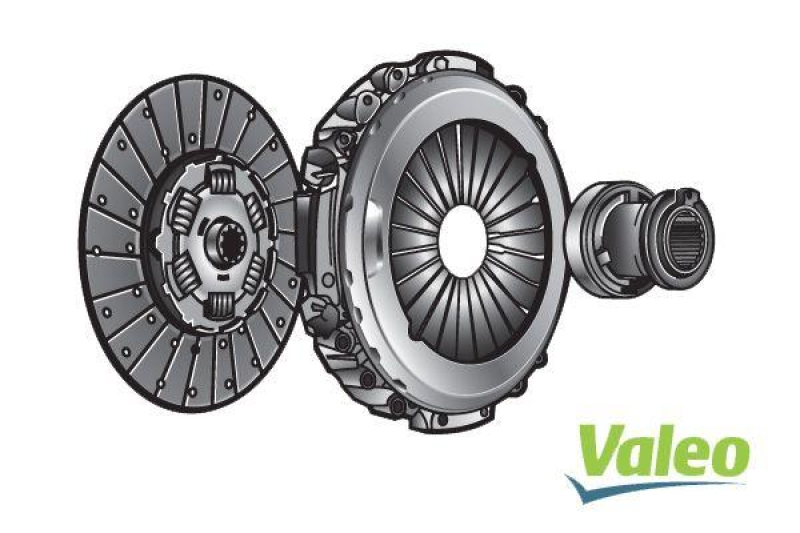 VALEO 834509 CLUTCH KIT 3P NEW 430 O.E. IVECO