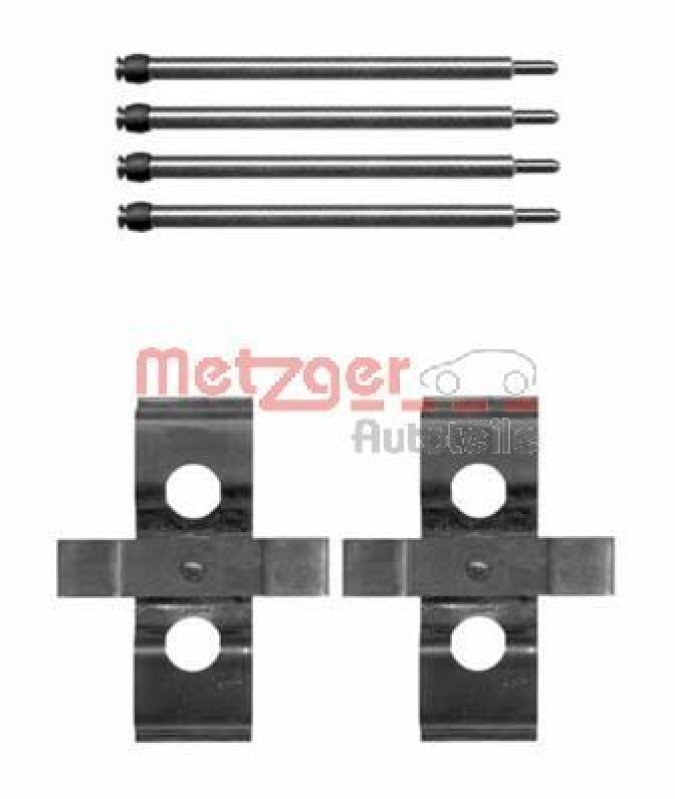 METZGER 109-1611 Zubeh&ouml;rsatz, Scheibenbremsbelag f&uuml;r MB