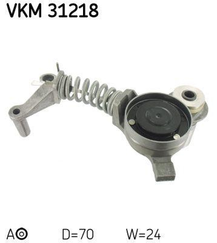 SKF VKM 31218 Spannrolle Keilrippenriemen