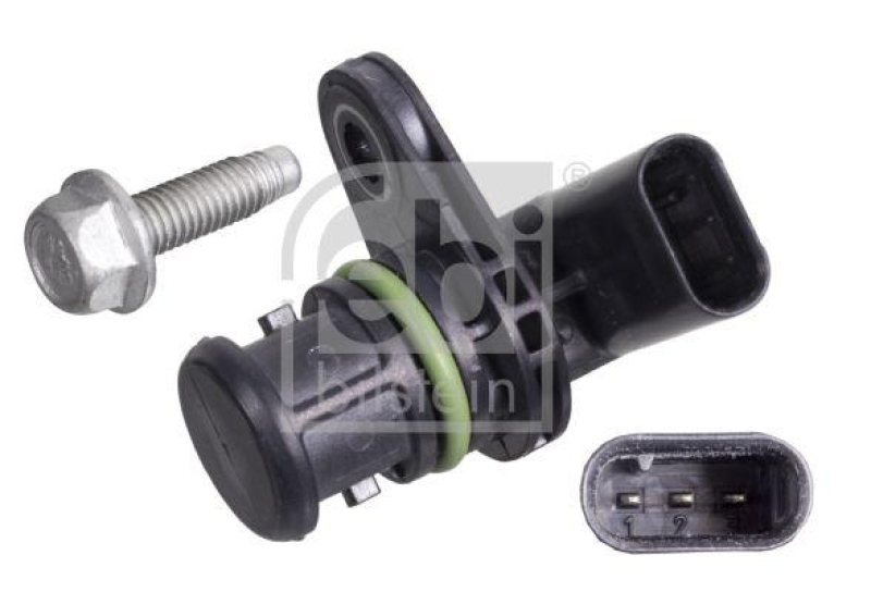 FEBI BILSTEIN 103555 Nockenwellensensor mit Schraube und Dichtring für Opel