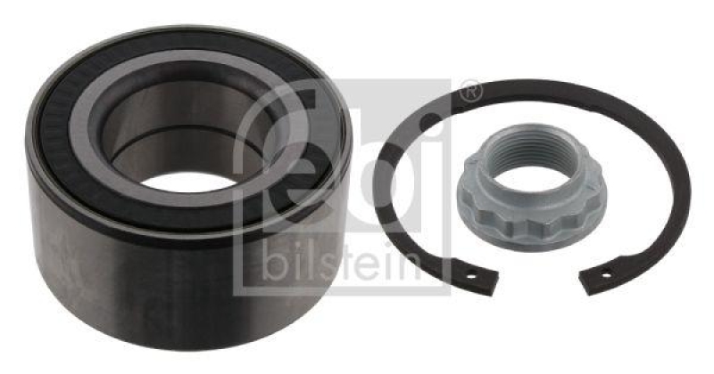 FEBI BILSTEIN 32044 Radlagersatz mit ABS-Impulsring, Achsmutter und Sicherungsring für BMW