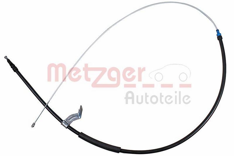 METZGER 17.9002 Seilzug, Feststellbremse für CITROEN/OPEL/PEUGEOT hinten rechts