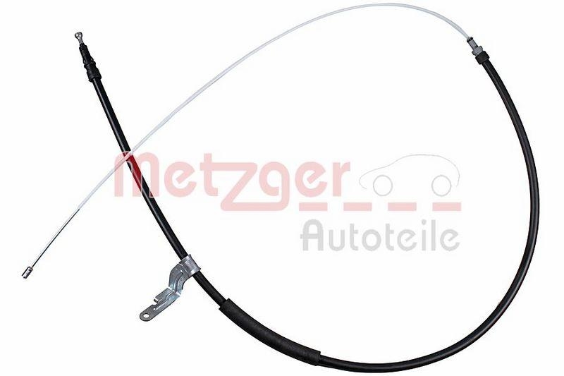 METZGER 17.9003 Seilzug, Feststellbremse für CITROEN/OPEL/PEUGEOT hinten links